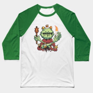 Frog King Baseball T-Shirt